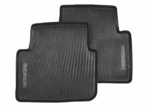 Jeu de tapis arriere Skoda Scala