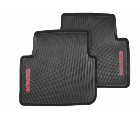 Jeu de tapis arriere Skoda Scala