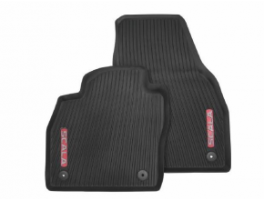 Jeu de tapis Skoda Scala rouge