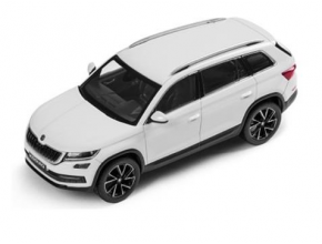 Miniature Skoda Kodiaq blanc