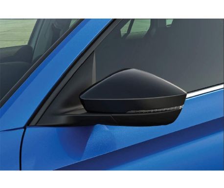 Coque de retroviseur Noire SKODA Scala et Kamiq