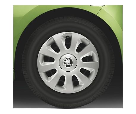 Jeu de 4 Enjoliveurs de roue INDUS 14 Citigo - Accessoires Skoda