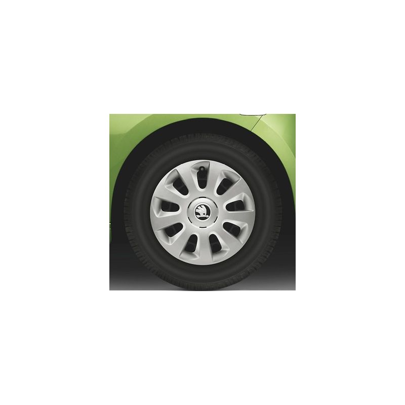 Jeu de 4 Enjoliveurs de roue INDUS 14 Citigo - Accessoires Skoda