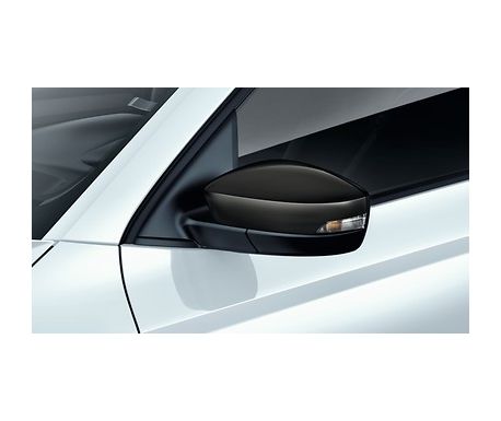 Jeu de 2 coques de rétroviseur FABIA/ RAPID Noir