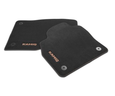 Jeu de 4 tapis de sol Prestige Kamiq Cuivre