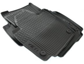 Jeu de 4 Tapis Caoutchouc pour Skoda Yeti 