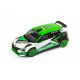 Miniature Skoda Fabia R5 Evo vert blanc