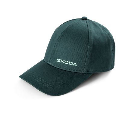 Casquette SKODA baseball vert émeraude