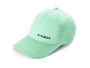 Casquette SKODA baseball vert électrique