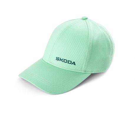 Casquette SKODA baseball vert électrique