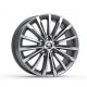 Jante en alliage brossé TRINITY au design anthracite