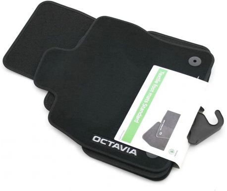  Jeu de tapis textile Octavia 2013-2018