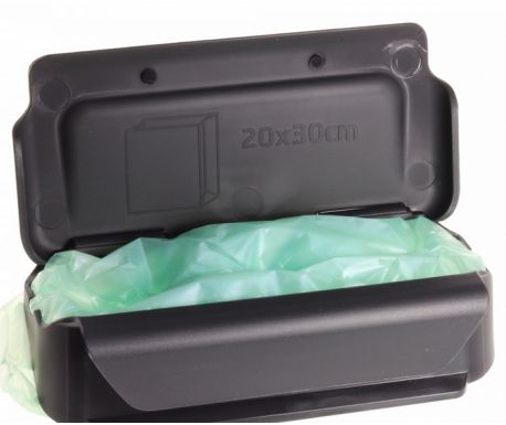 Poubelle de porte - Noire