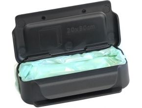 Poubelle de porte - Noire