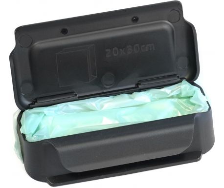 Poubelle de porte - Noire