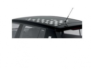  Feuille décorative de toit avec un design à carreaux - clair Fabia 2007-2015