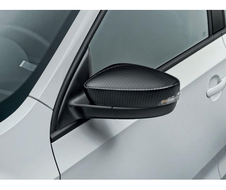  Coques de rétroviseurs carbone Fabia 2015-  Rapid 2013-