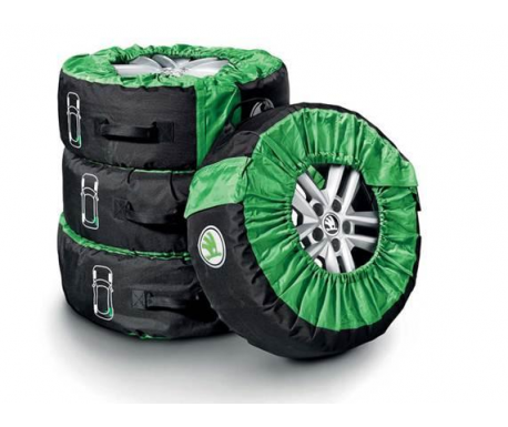  Set sac pour roues avec logo SKODA